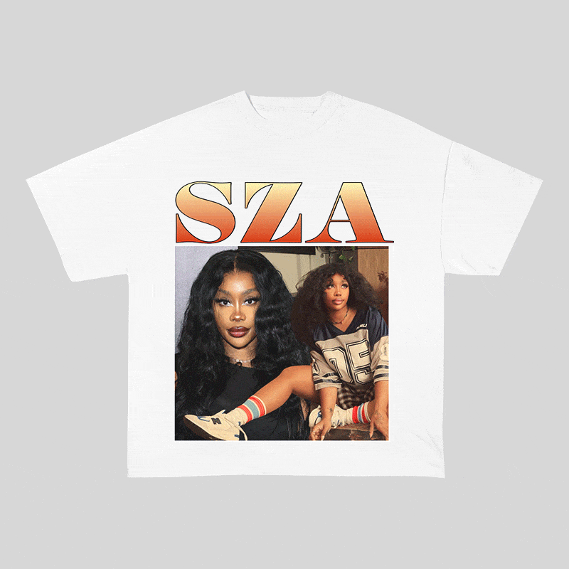 RDMCLOTHINGART tapestry hoodie SZA HEAVY WEIGHT COTTON TEE-8870