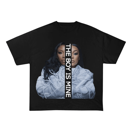 SZA R&B OVERSIZED HEAVYWEIGHT COTTON TEE-60033