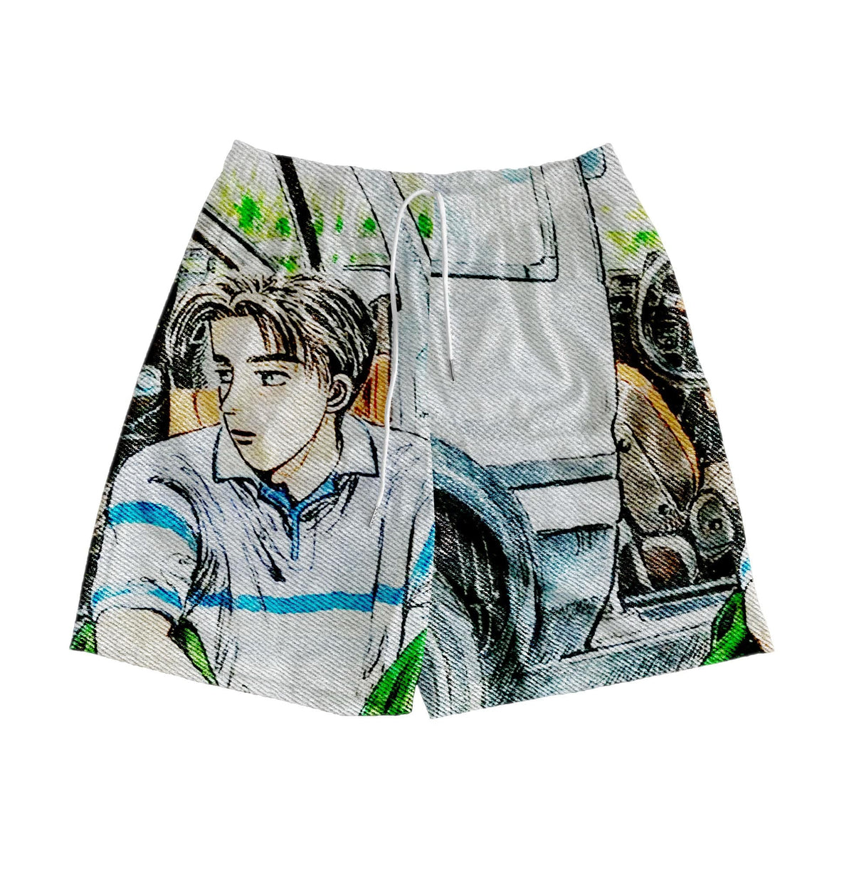 TAKUMI FUJIWARA TAPESTRY SHORTS