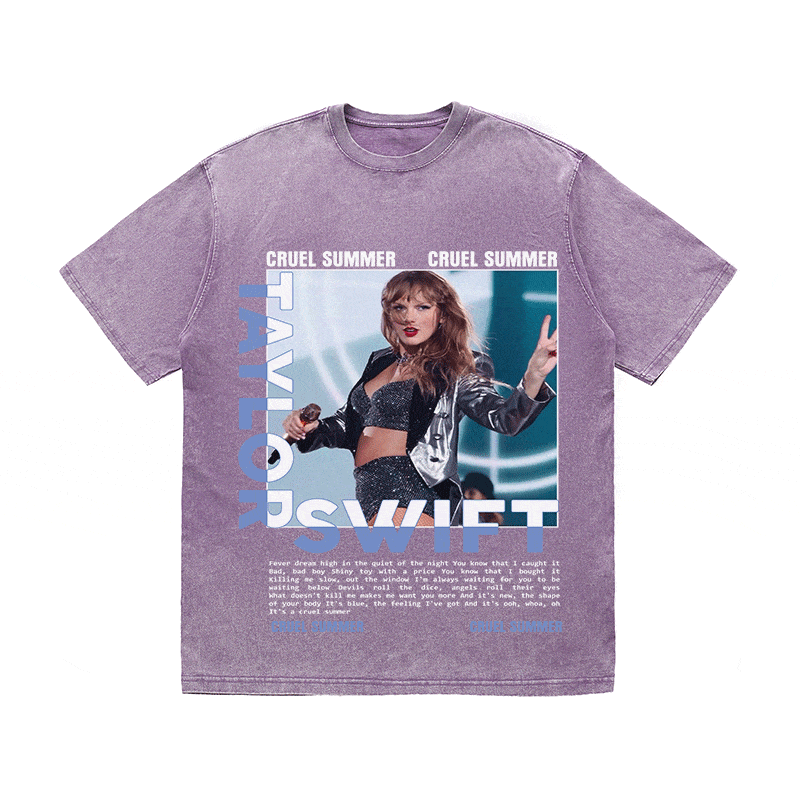 TAYLOR HEAVY WEIGHT COTTON TEE-9022