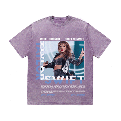 TAYLOR HEAVY WEIGHT COTTON TEE-9022