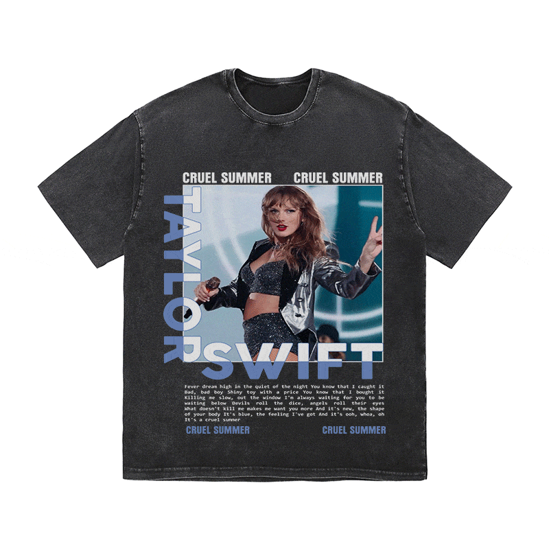 TAYLOR HEAVY WEIGHT COTTON TEE-9022