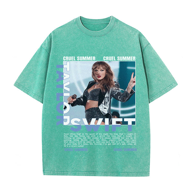 TAYLOR HEAVY WEIGHT COTTON TEE-9022