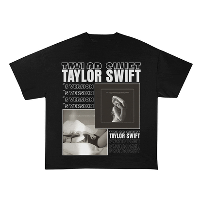 TAYLOR SWIFT HEAVY WEIGHT COTTON TEE-9021