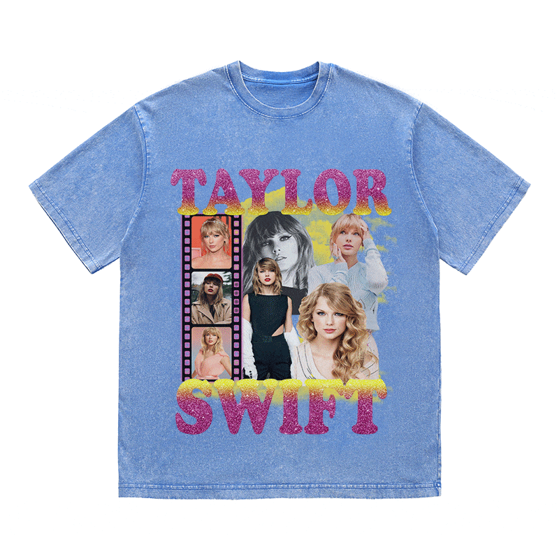 TAYLOR SWIFT HEAVY WEIGHT COTTON TEE-9137
