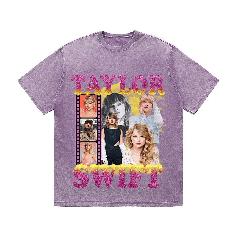 TAYLOR SWIFT HEAVY WEIGHT COTTON TEE-9137