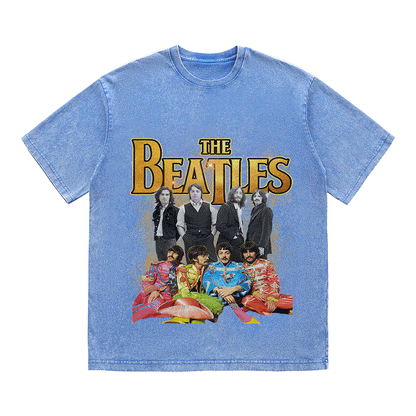 THE BEATLES HEAVY WEIGHT COTTON TEE-9138