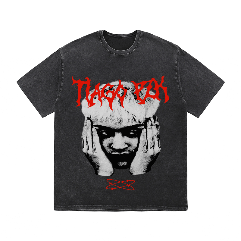 RDMCLOTHINGART tapestry hoodie TIAGO PZK HEAVY WEIGHT COTTON TEE-8921