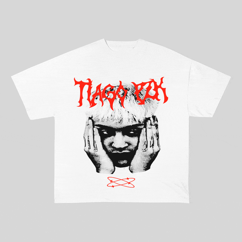 RDMCLOTHINGART tapestry hoodie TIAGO PZK HEAVY WEIGHT COTTON TEE-8921