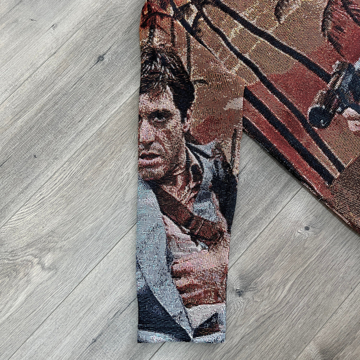 TONY MONTANA TAPESTRY HOODIE