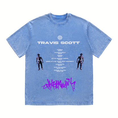 RDMCLOTHINGART tapestry hoodie TRAVIS SCOTT HEAVY WEIGHT COTTON TEE-8893