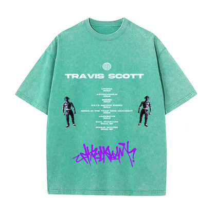 RDMCLOTHINGART tapestry hoodie TRAVIS SCOTT HEAVY WEIGHT COTTON TEE-8893