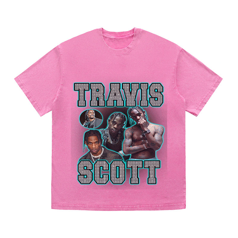 TRAVIS SCOTT HEAVY WEIGHT COTTON TEE-9140