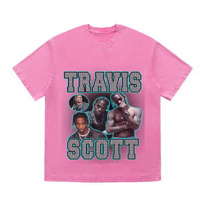 TRAVIS SCOTT HEAVY WEIGHT COTTON TEE-9140