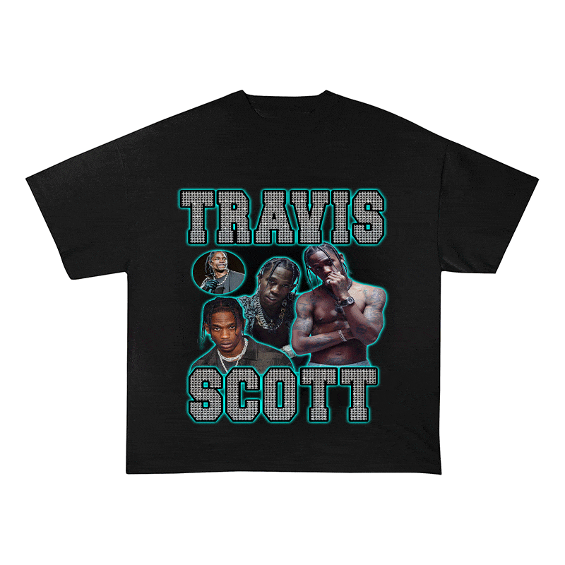 TRAVIS SCOTT HEAVY WEIGHT COTTON TEE-9140