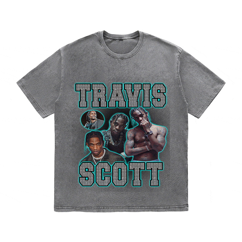 TRAVIS SCOTT HEAVY WEIGHT COTTON TEE-9140