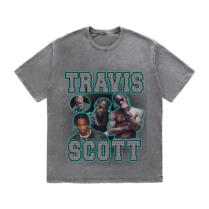 TRAVIS SCOTT HEAVY WEIGHT COTTON TEE-9140