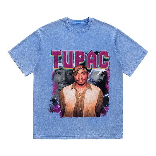 TUPAC HEAVY WEIGHT COTTON TEE-9142
