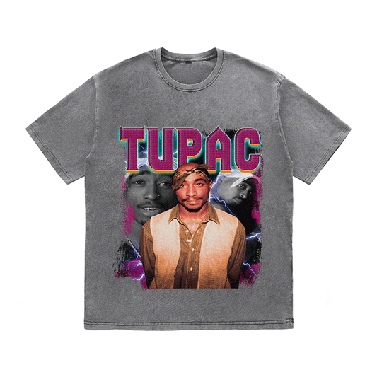 TUPAC HEAVY WEIGHT COTTON TEE-9142