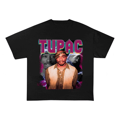 TUPAC HEAVY WEIGHT COTTON TEE-9142