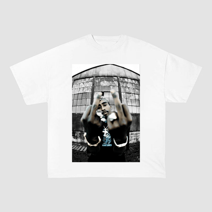 TUPAC SHAKUR OVERSIZED HEAVYWEIGHT COTTON TEE-60015