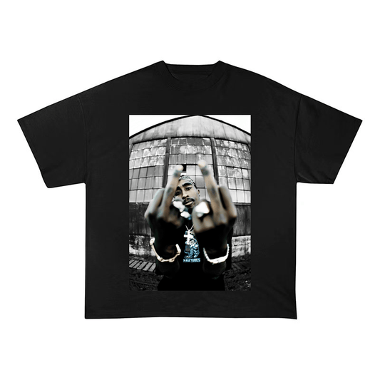TUPAC SHAKUR OVERSIZED HEAVYWEIGHT COTTON TEE-60015