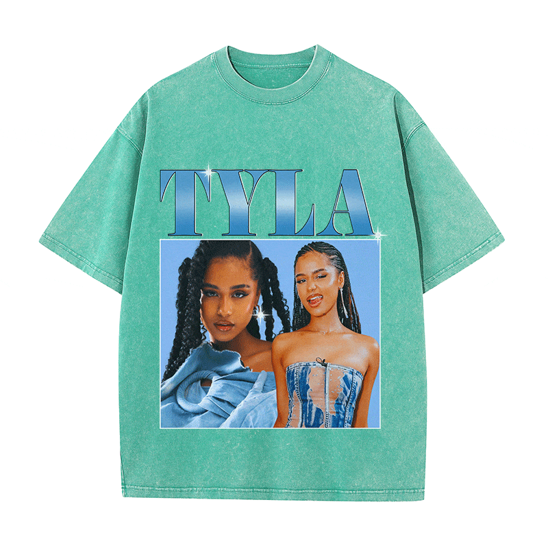 RDMCLOTHINGART tapestry hoodie TYLA HEAVY WEIGHT COTTON TEE-8871