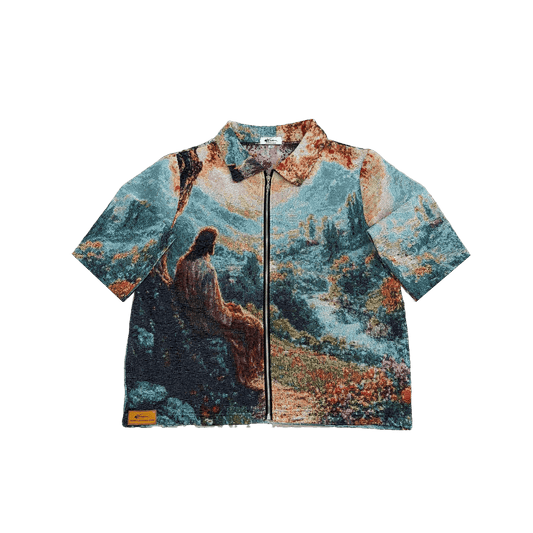 VALLEY OF PEACE TAPESTRY TEE