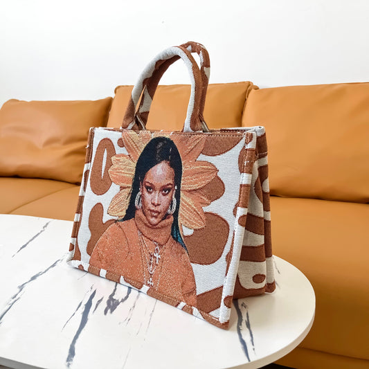 RIHANNA TAPESTRY TOTE BAG